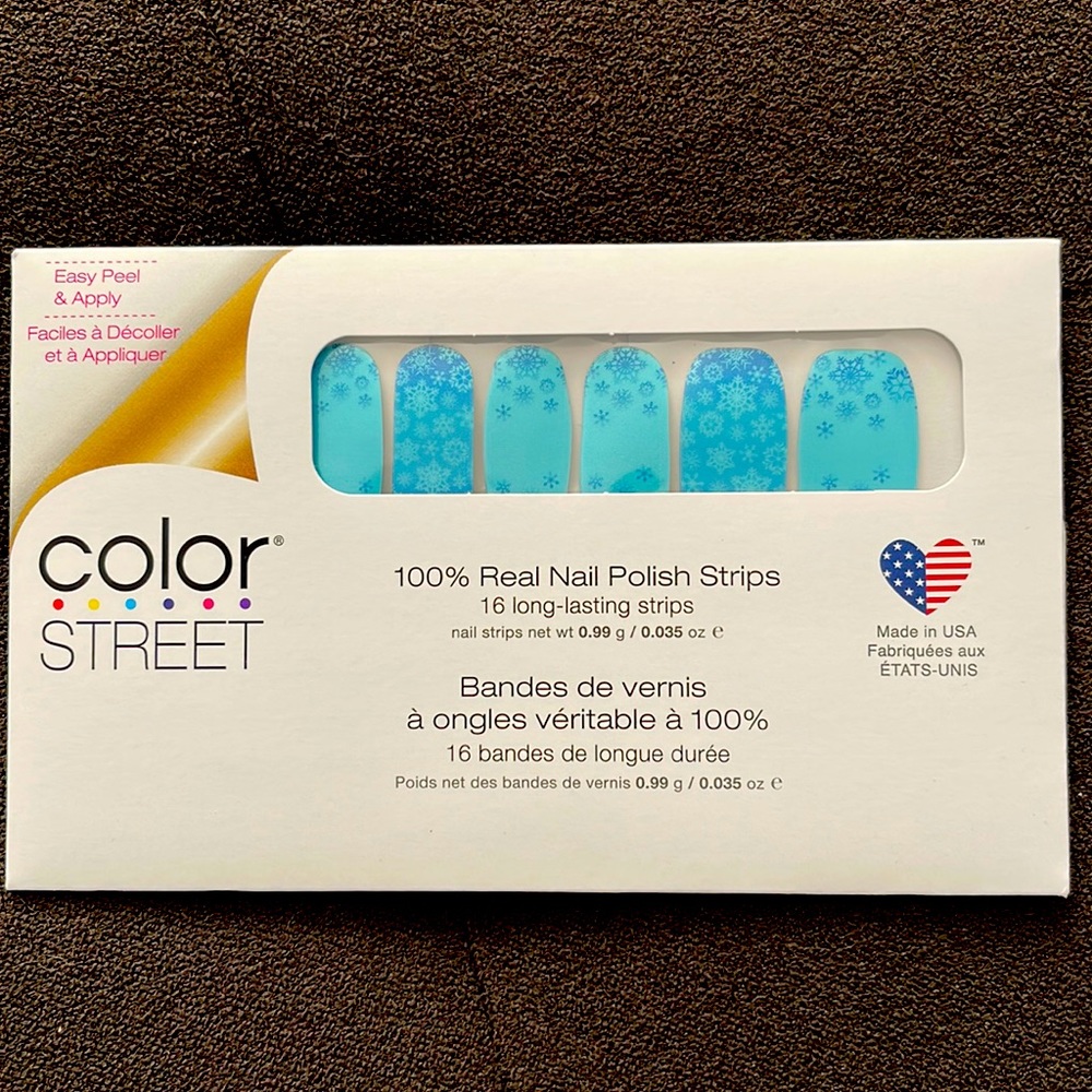Color Street “ Cold Front” Nail Polish Strips